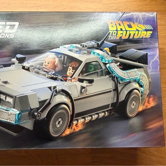 LEGO Speed Champions DeLorean Set - Black and Gray set 77256 New in box HTF - Picture 3 of 6
